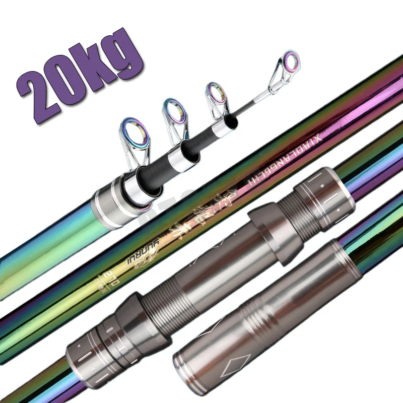 Fishing Rod Surf - Wędka teleskopowa 2.1m 2.7m 3.9m 4.5m,