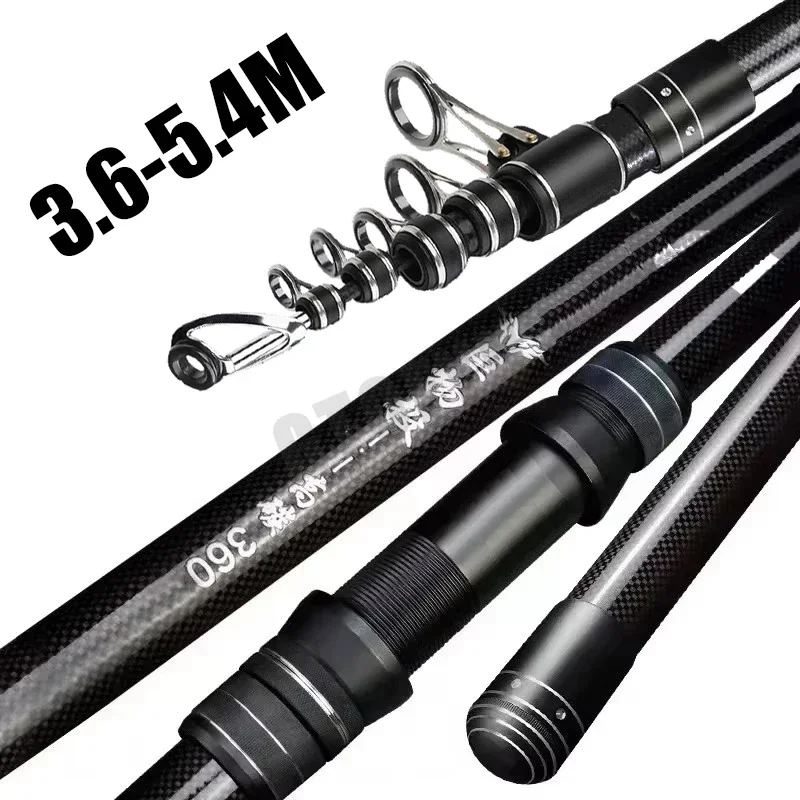 Fishing Rod Surf - Wędka teleskopowa 3.6m 4.5m 5.0m 5.4m