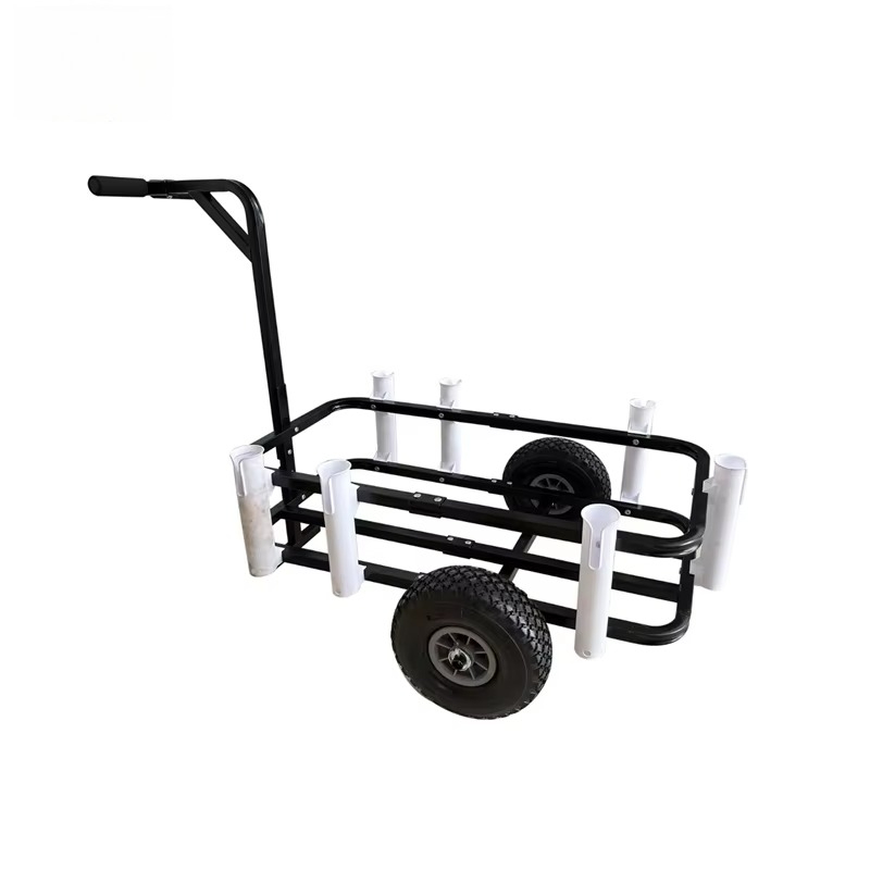 Fishing Rod Holder - Składany wózek plażowy, wózek wędkarski z