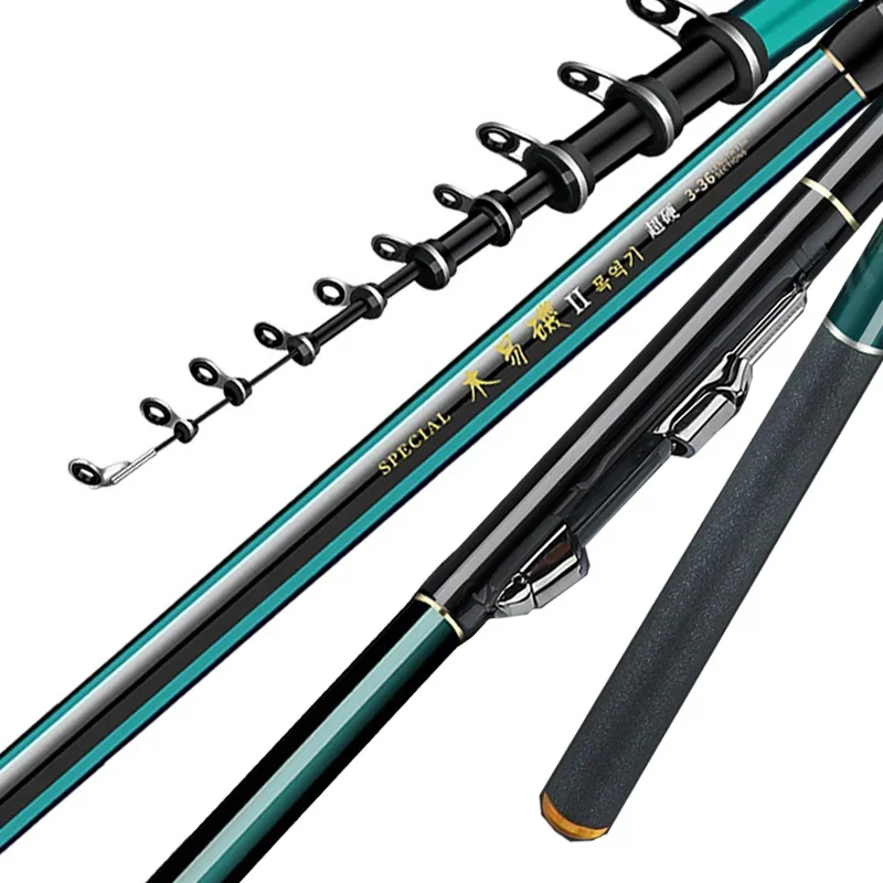 Fishing Rod Surf - 2.7m-7.2m wędki wysoki 60T Carbon Ultralight