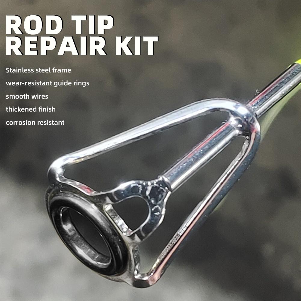 Zestaw do naprawy końcówek węd – Fishing Rod Guide Replacement recenzja i cena