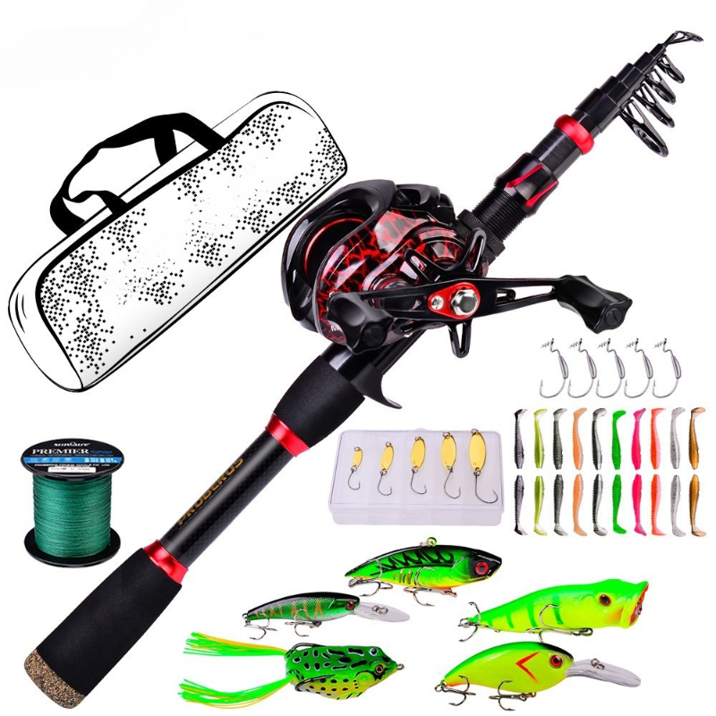 Zestaw wędkarski z włókna węgl – Fishing Rod Carbon Fiber recenzja i cena