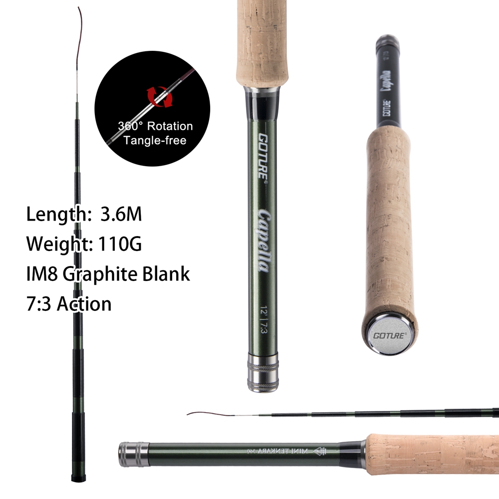 Goture Tenkara Fly Fishing Rod – Fishing Rod Carbon Fiber recenzja i cena
