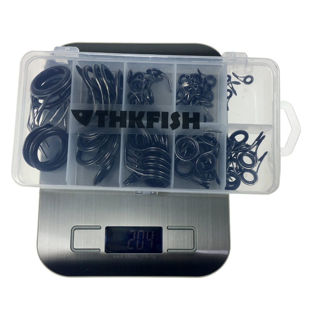 THKFISH 75 szt. Zestaw naprawc – Fishing Rod Guide Replacement recenzja i cena