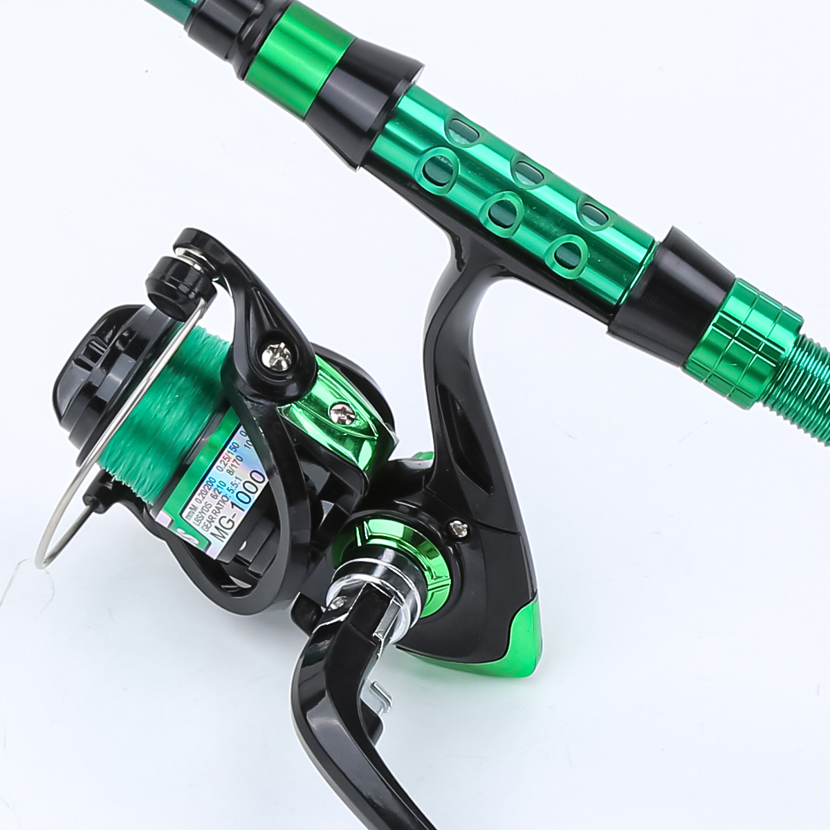 1.8-metrowy zielony teleskopow – Fishing Rod Carbon Fiber recenzja i cena