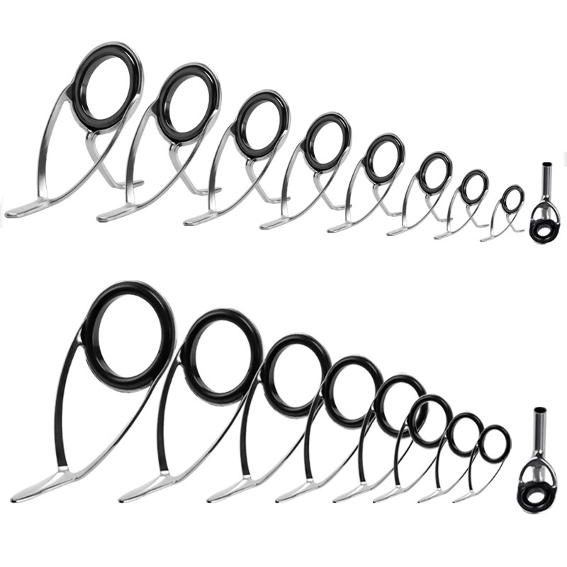 9 szt. Prowadnice wędki zestaw – Fishing Rod Guide Replacement recenzja i cena