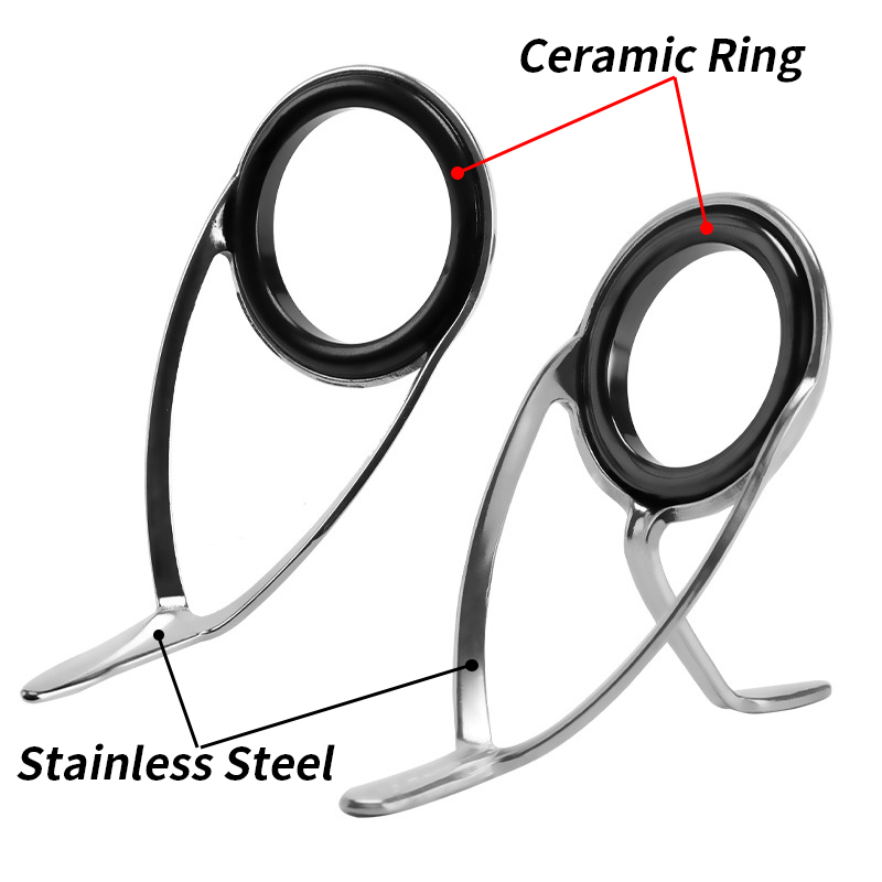 9 szt. Prowadnice wędki zestaw – Fishing Rod Guide Replacement recenzja i cena