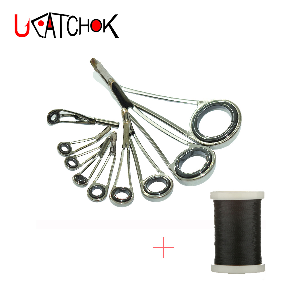 9 szt./Zestaw Przelotki do Węd – Fishing Rod Building Kit recenzja i cena