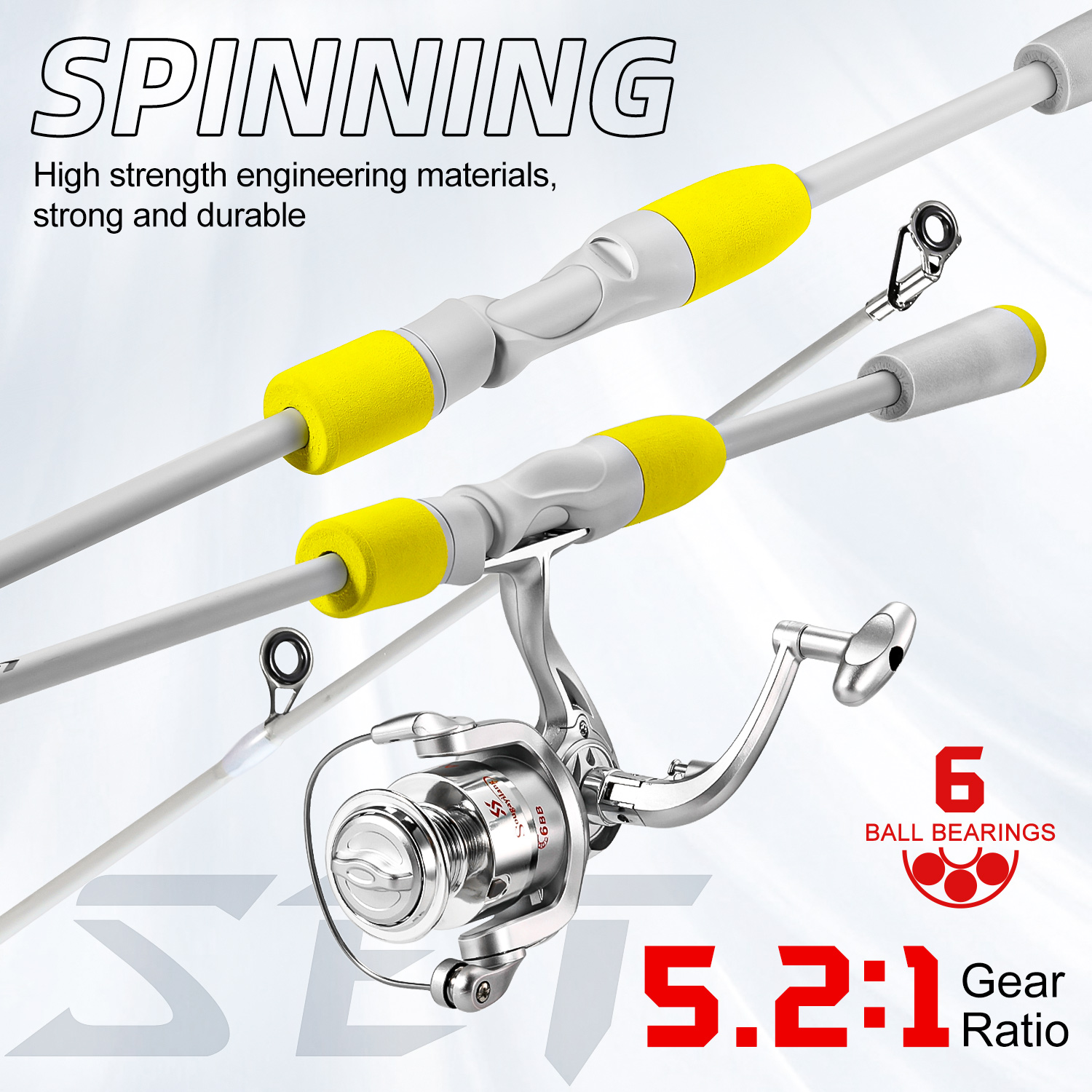 Zestaw wędkarski Sougayilang:  – Fishing Rod Carbon Fiber recenzja i cena